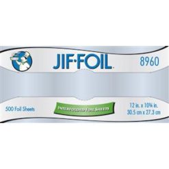 Jif Interfolded Foil Sheets 12 X 10.75, 6/Case | SKU: 591729 | UPC: 817250019610