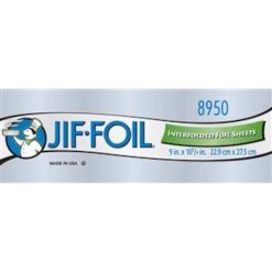 Jif Interfolded Foil Sheets 9 X10.7, 500 Count, 6/Case | SKU: 591730 | UPC: 817250019627