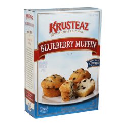 Krusteaz Professional Blueberry Muffin Mix, 5 Pound, 6/Case | SKU: 607650 | UPC: 041449455006