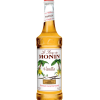 Monin Vanilla Flavor Syrup Glass, 750 ml, 12 Per Case | SKU: 399145 | UPC: 738337056468