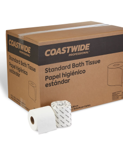 Coastwide Professional™ 2-Ply Standard Toilet Paper, White, 500 Sheets/Roll, 96 Rolls/Carton | SKU: 365377 | GTIN: 0784220880153
