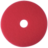 16", RED, BUFFING FLOOR PADS, 3M, 5/CT | SKU: 848950 | UPC: 50048011083914
