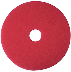 16", RED, BUFFING FLOOR PADS, 3M, 5/CT | SKU: 848950 | UPC: 50048011083914