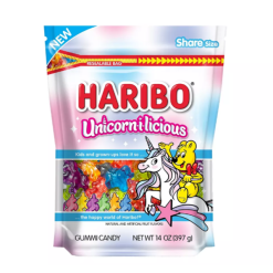 Haribo Unicorn-I-Licious, 14 Ounce, 5 Per Case | SKU: 778769 | UPC: 042238725256