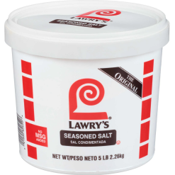 Lawrys Seasoned Salt, 5 Pound, 4 Per Case | SKU: 284463 | UPC: 021500806206