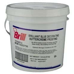 Brill Blue Decorating Icing, 14 Pounds | SKU: 647490 | UPC: 632210024806