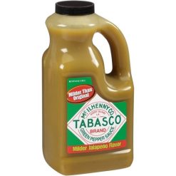 Tabasco Green Pepper Hot Sauce Bulk, 0.5 Gallon, 2 Per Case | SKU: 713290 | UPC: 011210005808
