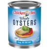 Chicken Of The Sea Whole Oysters, 8 Oz, 12/Case | SKU: 341256 | UPC: 048000002679