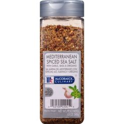 McCormick Sea Salt Mediterranean Spiced, 13 Ounces, 6 Per Case | SKU: 565222 | UPC: 052100020419