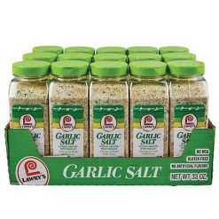 Lawrys Garlic Salt Seasoning, 33 Ounce, 15 Per Case | SKU: 463115 | UPC: 021500222006