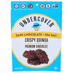 Undercover Snacks Dark Chocolate Sea Salt, 2 Ounces, 12 Per Case | SKU: 726164 | UPC: 866206000233