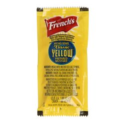 French s Yellow Mustard Packets, 7 Gram Packet, 500/Case | SKU: 696842