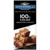 Ghirardelli 100% Chocolate Baking Bar, 4 Ounces, 12 Per Case | SKU: 650946 | UPC: 747599618284