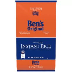 Ben s Original Instant Rice, 25 Pound | SKU: 744108 | UPC: 054800424177