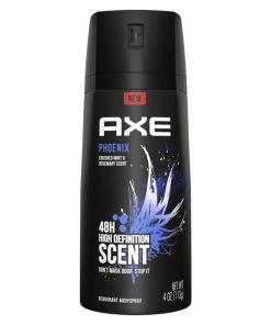 Axe Men Phoenix Body Spray, 4 Ounce, 12 Per Case | SKU: 501352 | UPC: 079400550200 | GTIN: 10079400550207