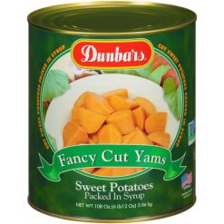 Dunbars Fancy Cut Yams, 108 Ounce, 6 Per Case | SKU: 251762 | UPC: 023709820106