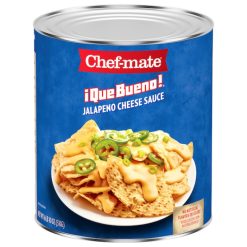 Chef-Mate Que Bueno Cheese Jalapeno Sauce, 106 Ounces, 6 Per Case | SKU: 487025 | UPC: 050000157610