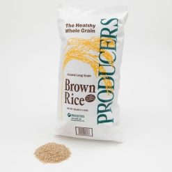 Producers Rice Mill Long Grain Brown Rice, 25 Pounds | SKU: 211981