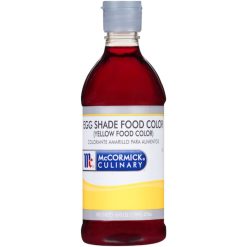McCormick Culinary Yellow, Egg Shade, Food Color, 16 Oz, 6 Per Case | SKU: 394126 | UPC: 052100306537