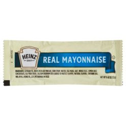 Heinz Real Mayonnaise Single Serve Packet, 12 Grams, 200 Per Case | SKU: 342407