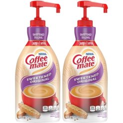 Coffee-Mate Sweetened Original Liquid Creamer, 1.5 L Bottle - 2 Per Case | SKU: 472499