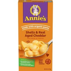 Annie s Real Aged Cheddar Macaroni & Cheese Pasta, 6 Oz, 12 Per Case | SKU: 628660 | UPC: 013562300846 | GTIN: 10013562300843
