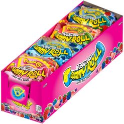 Push Pops Gummy Roll, 1.4 Ounces, 8 Per Box, 24 Per Case | SKU: 707042 | UPC: 041116255007