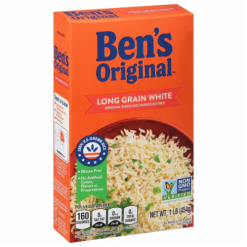 Ben s Original Long Grain White Rice, 16 Ounces, 12 Per Case | SKU: 738590 | UPC: 054800423545