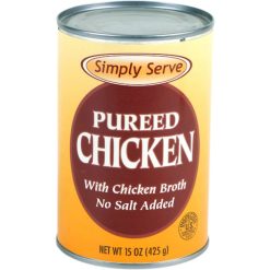 Simply Serve Pureed Chicken, 15 Ounces, 12 Per Case | SKU: 407029 | UPC: 739478878018