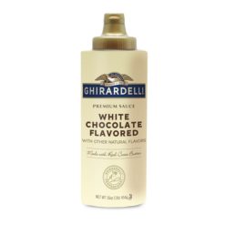Ghirardelli White Chocolate Sauce, 16 Ounces, 12 Per Case | SKU: 707529 | UPC: 747599412646