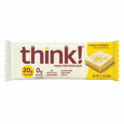 Think Thin Lemon Delight Bar, 2.1 Ounce, 120 Per Case | SKU: 632312 | UPC: 753656712048