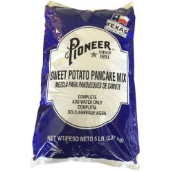 Pioneer Sweet Potato Pancake Mix, 5 Pounds, 2 Packs Per Case | SKU: 610154 | UPC: 041460201613