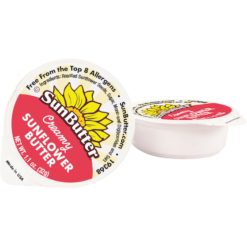 SunButter Creamy Sunflower Butter Spread, 1.1 Oz, 200 Per Case | SKU: 598196 | UPC: 737539193681