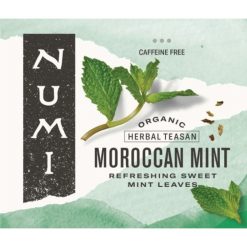 Numi Organic Moroccan Mint Herbal Tea, 0.77 Pound, 100 Per Case | SKU: 694485 | UPC: 680692301045