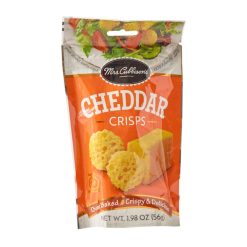 Mrs. Cubbison s Cheddar Cheese Crisps, 1.98 Ounces, 9 Per Case | SKU: 733863 | UPC: 074714088463