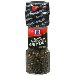 McCormick Black Peppercorn Grinder, 1.24 Ounce Grinder - 36 Per Case | SKU: 484364 | UPC: 052100587967