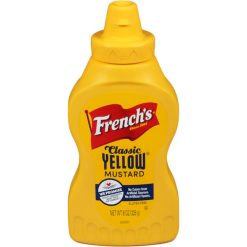 French s Classic Yellow Mustard, 8 Oz Squeeze Bottle, 12 Per Case | SKU: 550270 | UPC: 041500850269
