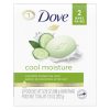 Dove Bar Soap Go Fresh Cool Moisture 3.75 Ounce, 7.5 Ounce, 24 Per Case | SKU: 507559 | UPC: 011111611023