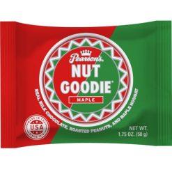 Pearson s Nut Goodie Maple Bar, 1.75 Oz Bar - Box of 24, 12 Box/Case | SKU: 584368 | UPC: 077290908118
