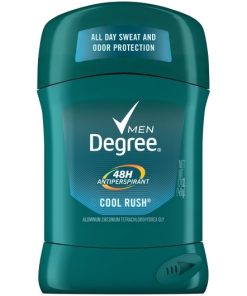 Degree Men Cool Rush 48 Hour Anti-Perspirant, 1.7 Fluid Ounces, 6 Per Box, 2 Boxes Per Case | SKU: 663282 | UPC: 079400116765