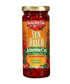 Bella Sun Luci Sun Dried Julienne Cut Tomatoes,8.5 oz, 12/Case | SKU: 565557 | UPC: 035342770083