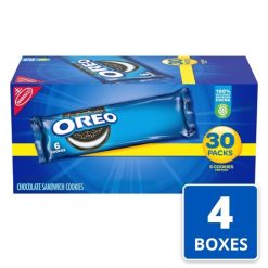 Oreo Single Serve Cookie, 2.4 Ounces, 30 Per Box, 4 Boxes Per Case | SKU: 639497 | UPC: 019320002007