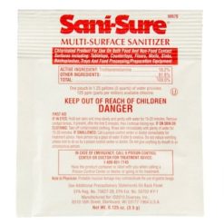 Diversey Sanitizer Sani-Sure Powder, 0.13 Each, 100 Per Case | SKU: 369366 | UPC: 807174555233