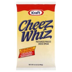 Cheeze Whiz Spread Processed Pouch, 6.5 Pounds, 6 Per Case | SKU: 593326 | UPC: 021000049226