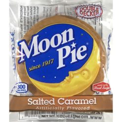 Moonpie Salted Caramel Double Decker Marshmallow Sandwich, 2.75 Oz, 81/Case | SKU: 593046 | UPC: 072108810089