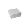 Boxit 10 x 10 x 4 White Lock Corner Bakery Box, 100 Per Case | SKU: 614596 | UPC: 719650120296