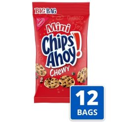 Chips Ahoy Mini Cookie Big Bag, 3 Ounce, 12 Per Case | SKU: 634071 | UPC: 044000047368