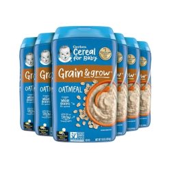 Gerber Organic 1st Food Single Grain Oatmeal Cereal, 16 Ounce, 6 Per Case | SKU: 576377 | UPC: 015000070519