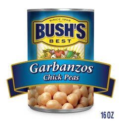 Bush s Best Garbanzo Beans, 16 Ounces Per Pack - 12 Per Case | SKU: 478536 | UPC: 039400017059