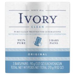 Ivory Gentle Bar Soap, 3.17 Ounce, 24 Per Case | SKU: 474898 | UPC: 037000123644